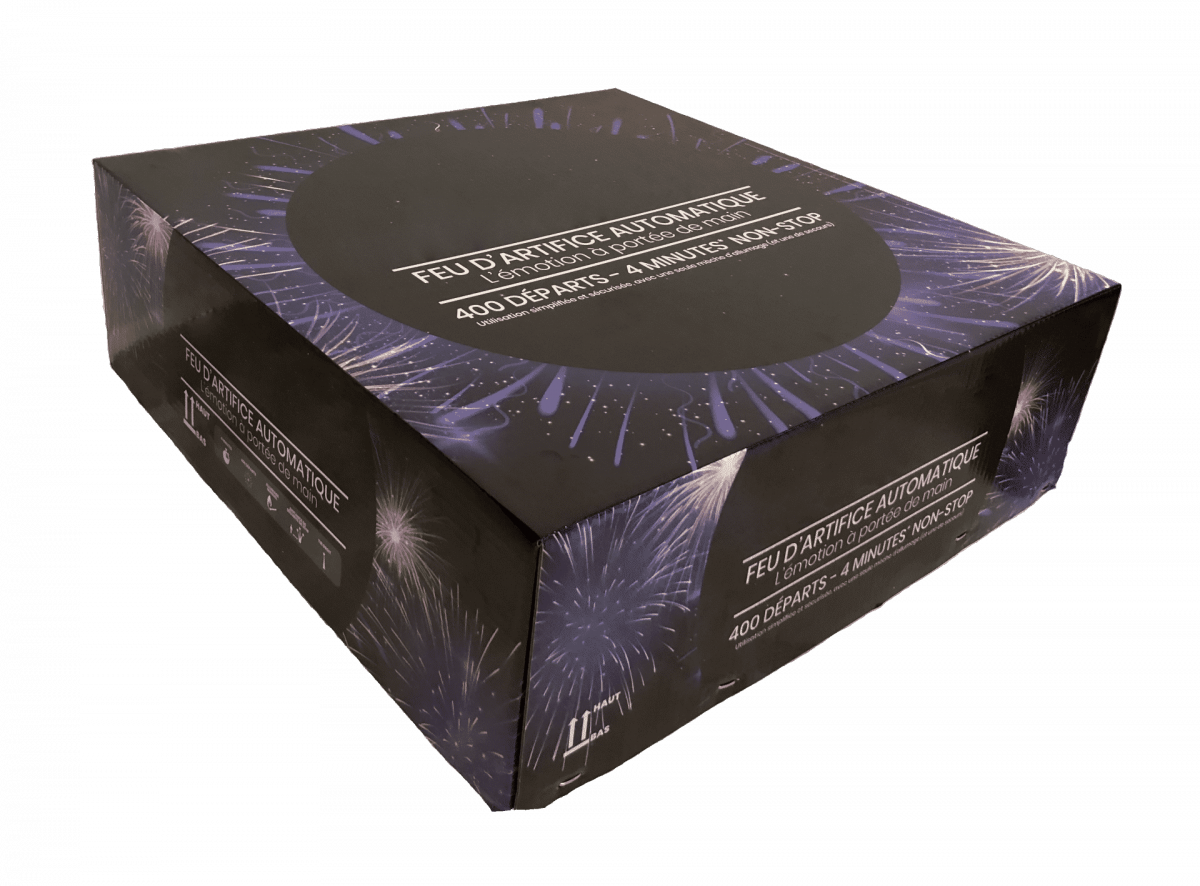 Packaging - Feu d'artifice Pyrobox 400