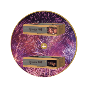 Kit feu d'artifice automatique Pyrobox 600