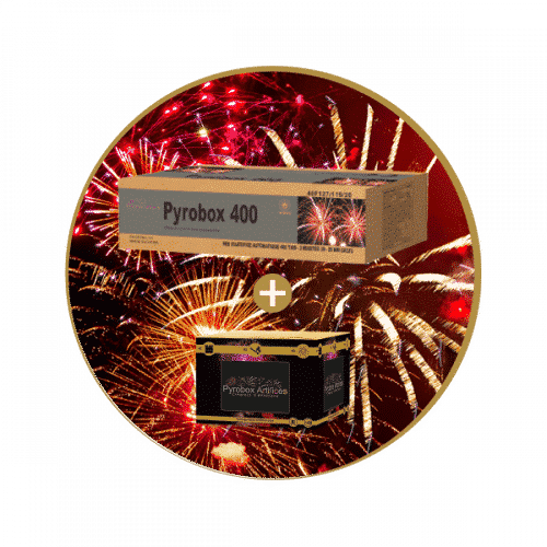 feu d'artifice pyrobox 400+