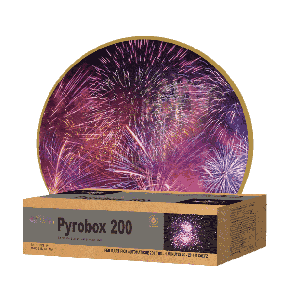 Feu d’artifice automatique Pyrobox 200 (variante B)