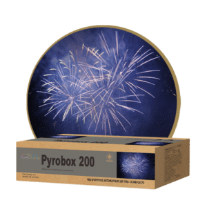 Feu d'artifice Pyrobox 200 (variance c) d'une durée de 20mn