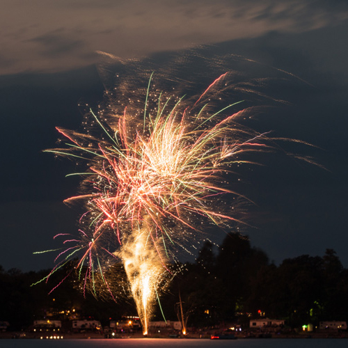 feu d'artifice