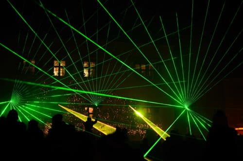 spectacle de laser