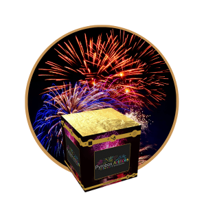 Compact d'artifice Pyrobox 100 tirs multicouleurs