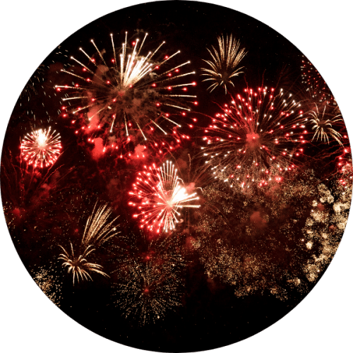 Feux d'artifice de nuit nos-prestations-pyrotechniques